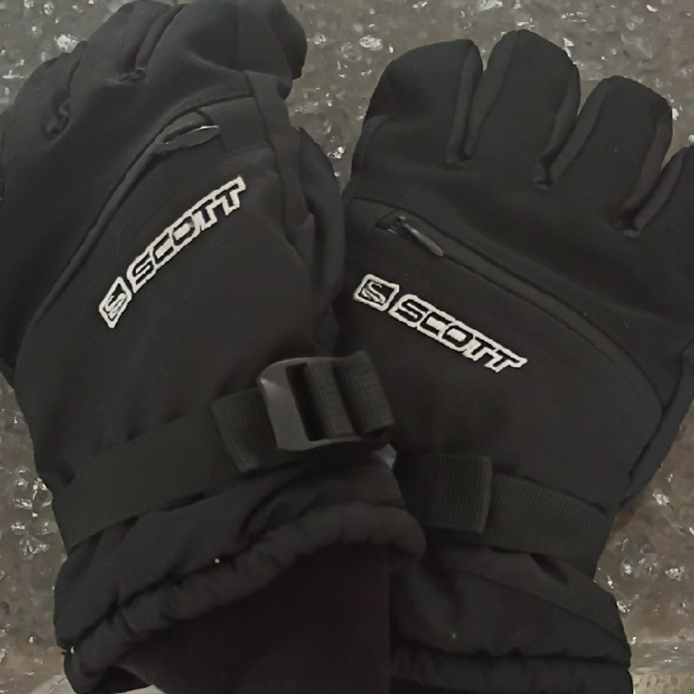 Scott Womens Insulated Black Ski Gloves